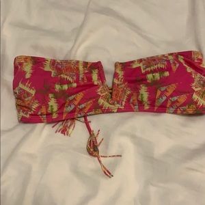 Pink bathing suit top
